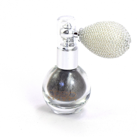 Make-up - Highlighter pudra Spray Iluminatoare cu Pompita, 8,7g, Silver 004