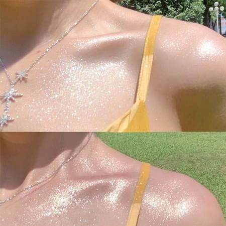 Highlighter pudra Spray Iluminatoare cu Pompita, 8,7g, Silver 004 [1]