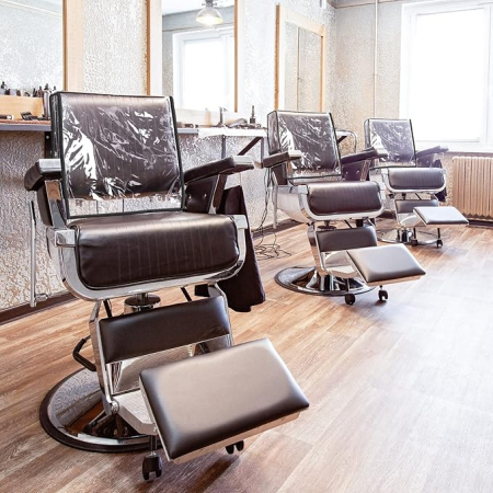 Husa pentru protectie scaun coafor, transparenta [4]