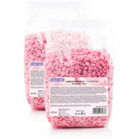 Kit epilare ceara LilaCare LR100-101 rose [2]