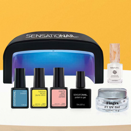 Kit unghii false cu gel Essential 5 [1]