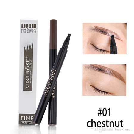 Make-up - Marker tatuaj semipermanent miss rose # 1 Maro inchis