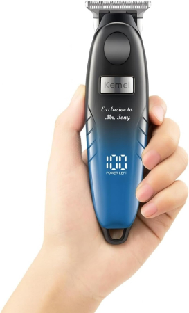 Masina de tuns Kemei KM-1742 cu afisaj LED · trimmer · 90 min · acumulator 600mAh [4]