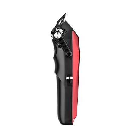 Mașină de Tuns Profesională WMARK NG-125 – 7500 RPM, Lame Inox 5Cr15 & Ceramică, Afișaj Digital, 8 Piepteni, Autonomie 150 min – Rosie [2]