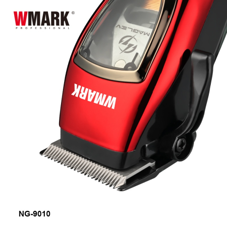 Mașină de tuns profesională WMARK NG-9010 – Motor Maglev, 10.000 RPM, lame DLC & autonomie mare [1]