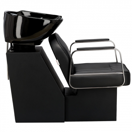 Mobila salon infrumusetare cu scafa coafor si scaun frizerie - 2 bucati [3]