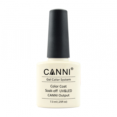 Manichiura si pedichiura - Oja semipermanenta Canni, 007 light yellow sidefat, 7.3 ml