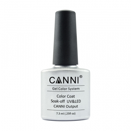 Manichiura si pedichiura - Oja semipermanenta Canni, 008 dark gray sidefat, 7.3 ml