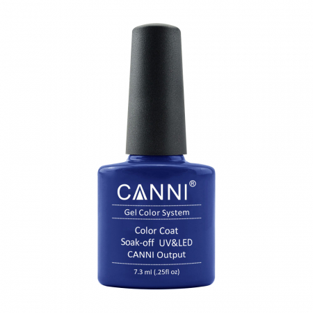 Manichiura si pedichiura - Oja semipermanenta Canni, 021 dark slate blue, 7.3 ml