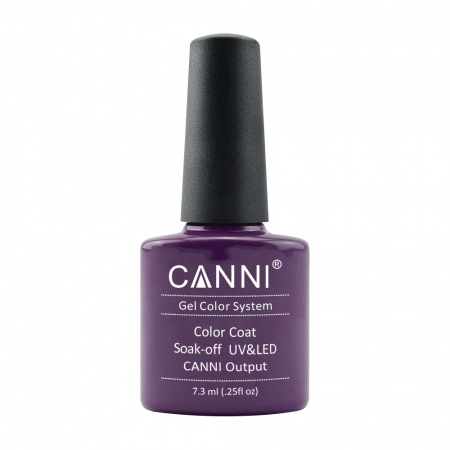 Manichiura si pedichiura - Oja semipermanenta Canni, 032 dark magenta, 7.3 ml