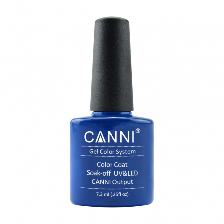 Manichiura si pedichiura - Oja semipermanenta Canni, 035 medium blue, 7.3 ml