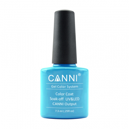 Manichiura si pedichiura - Oja semipermanenta Canni, 036 deep sky blue, 7.3 ml