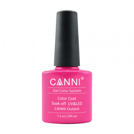 Manichiura si pedichiura - Oja semipermanenta Canni, 042 deep pink, 7.3 ml