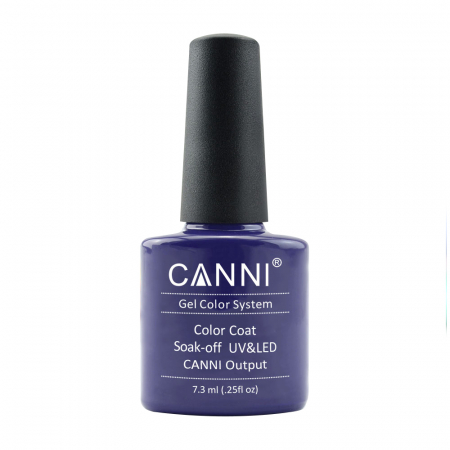 Manichiura si pedichiura - Oja semipermanenta Canni, 030 dark slate blue, 7.3 ml