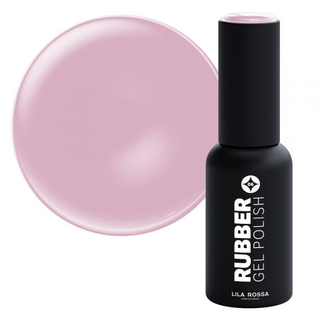 Manichiura si pedichiura - Oja semipermanenta · Rubber · 006 soft tulip lucios · 7 ml