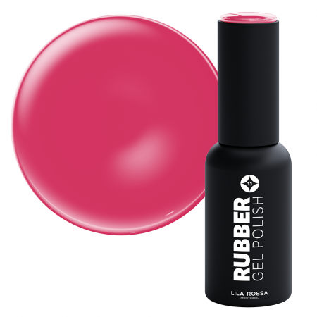 Manichiura si pedichiura - Oja semipermanenta · Rubber · 011 cerise lucios · 7 ml
