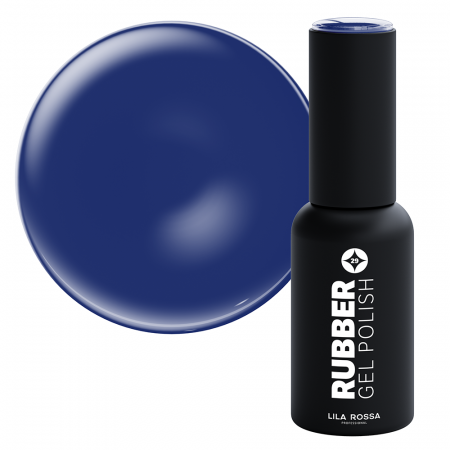 Manichiura si pedichiura - Oja semipermanenta · Rubber · 029 Blue · 7 ml