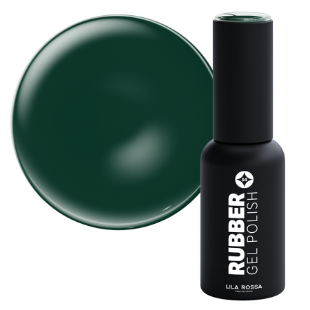 Manichiura si pedichiura - Oja semipermanenta · Rubber · 034 Green · 7 ml