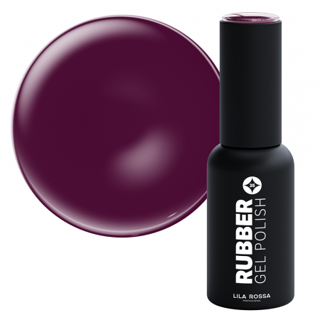 Manichiura si pedichiura - Oja semipermanenta · Rubber · 035 burgundy · 7 ml