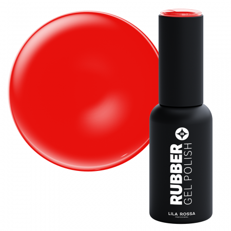 Manichiura si pedichiura - Oja semipermanenta · Rubber · 038 sexy lips · 7 ml
