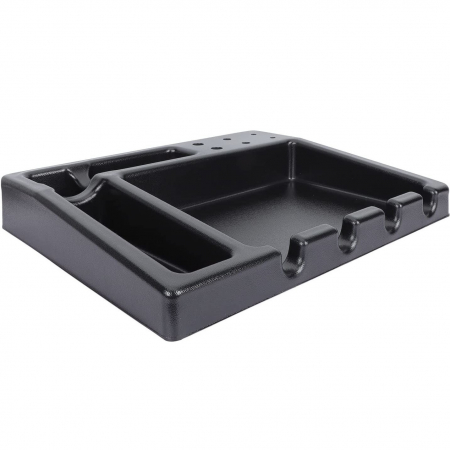 Accesorii frizerie - Organizator plastic, 4 compartimente