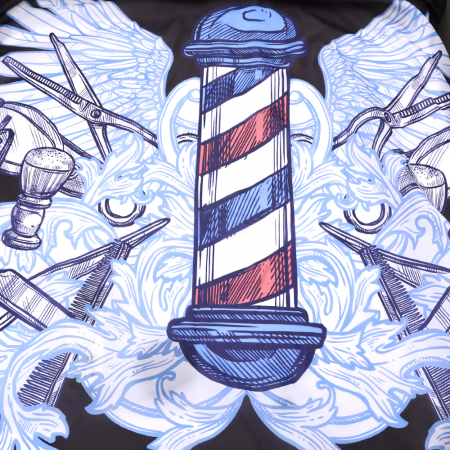 Pelerina frizerie · BarberPub Barber Pole Wings [4]