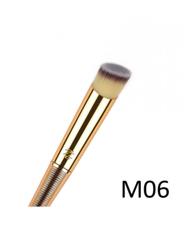 Pensule Machiaj - Pensula profesionala make up kabuki pentru tapotare Model 6