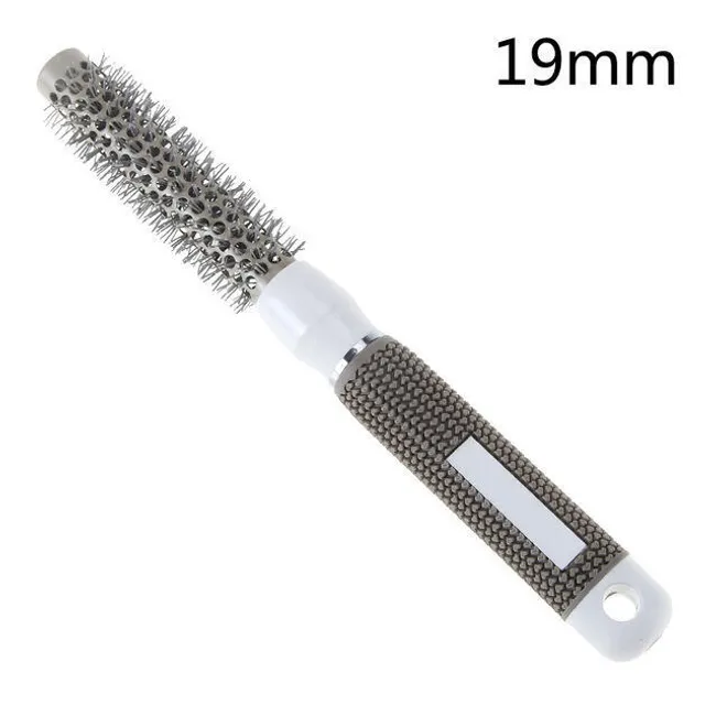 Perii de par si piepteni - Perie ceramică pentru coafarea părului cu peri ionici · diametrul de 19mm
