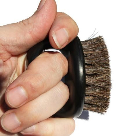 Perie tip inel pentru barbati aranjare barba frizerie coafor barbershop Barber Pro [3]