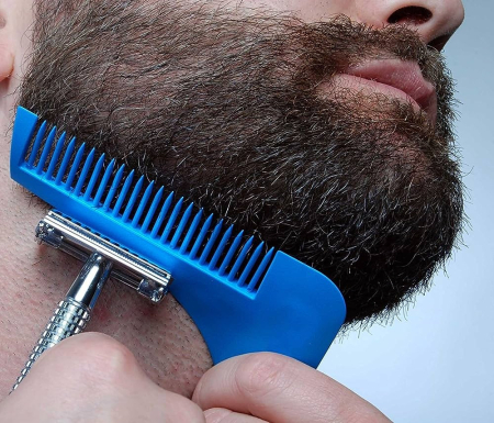 Piepten barba Model cu Sablon pentru conturarea si modelarea barbii [5]