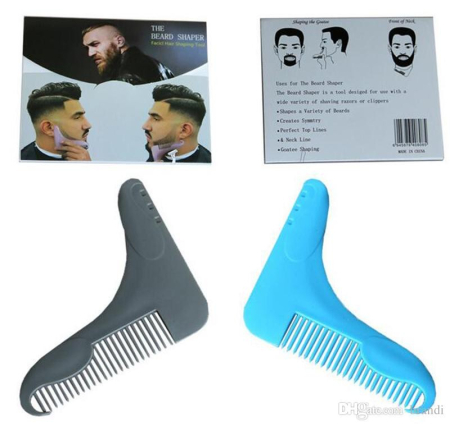 Piepten barba Model cu Sablon pentru conturarea si modelarea barbii [1]