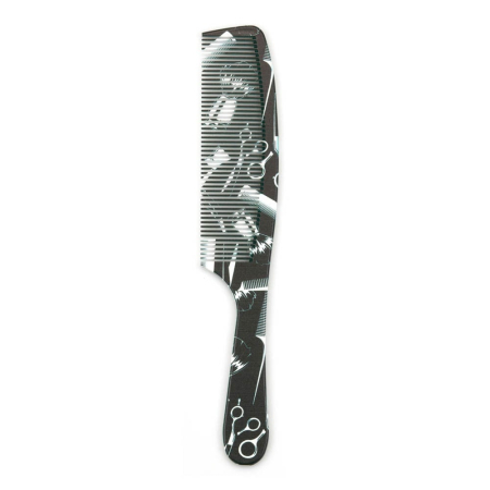 Coafor si Frizerie - Piepten frizerie profesional cu imprimeu barber vintage