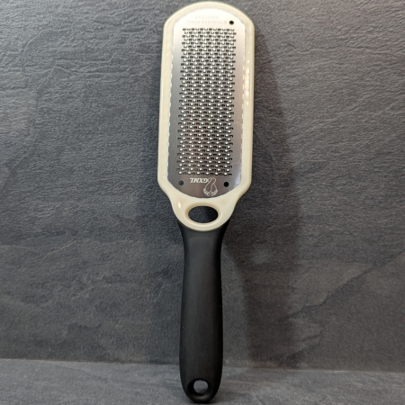 Pila metal calcaie alba razuitor pedichiura, inox [5]
