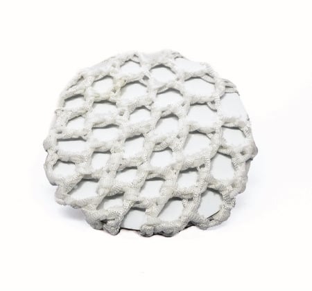 Coafor si Frizerie - Plasa coc, alba, pentru gimnastica, balet, dans, cu model