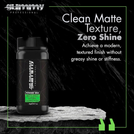 Pudra de volum - Gummy Powder Wax Matte Effect 20g - Finish Mat și Fixare Puternică [6]