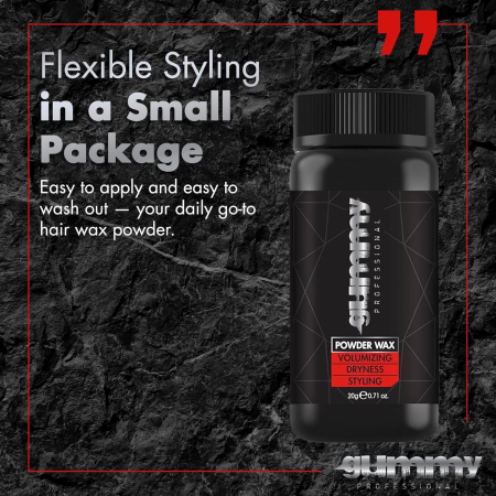 Pudra de volum - Gummy Powder Wax Volum Effect 20g - Volum, Textură și Finish Mat [7]