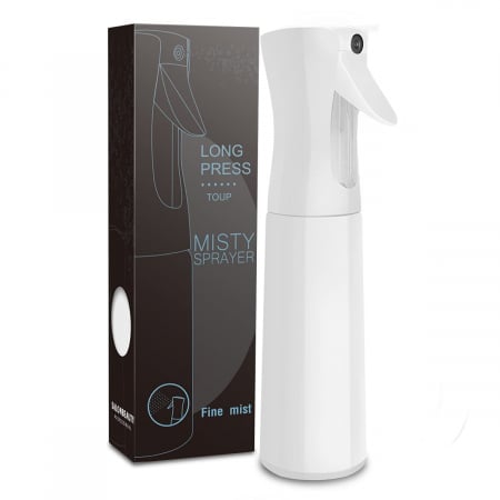 Coafor si Frizerie - Pulverizator automat cu pulverizare continua 300 ml, alb