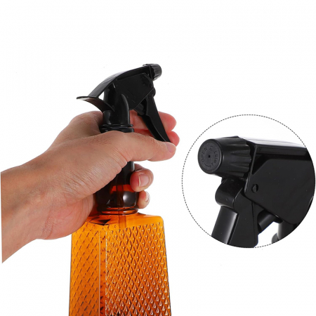 Pulverizator frizerie coafor 500 ml, plastic dur, maro, Just water [2]