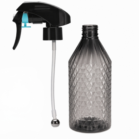 Pulverizator frizerie cu design 3D, profesional, cu bila metalica la capat, plastic rezistent dur [3]