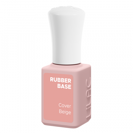 Rubber Base Lilac, Cover Beige, baza si oja semipermanenta 6 g [1]