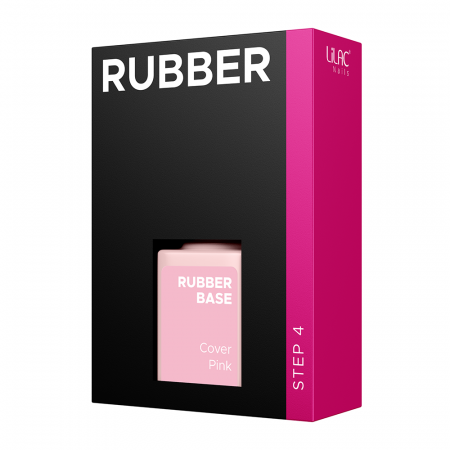 Rubber Base Lilac, Cover Pink, baza si oja semipermanenta 6 g [3]