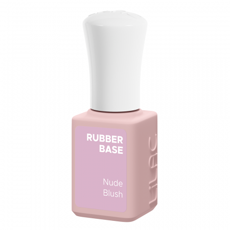 Rubber Base Lilac, Nude Blush, baza si oja semipermanenta 6 g [1]