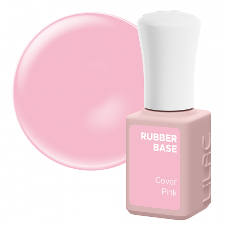 Manichiura si pedichiura - Rubber Base Lilac, Pink, baza si oja semipermanenta 6 g