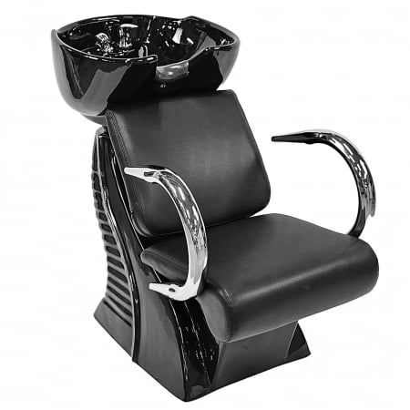 Scafa coafor - scafa coafor piele ecologica, manere inox, baza din fibra de sticla