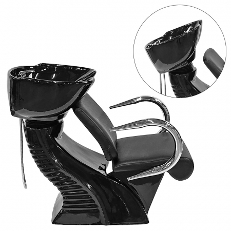 scafa coafor piele ecologica, manere inox, baza din fibra de sticla [2]