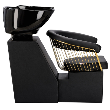 Scafa frizerie coafor, neagra cu auriu, Quinn [2]