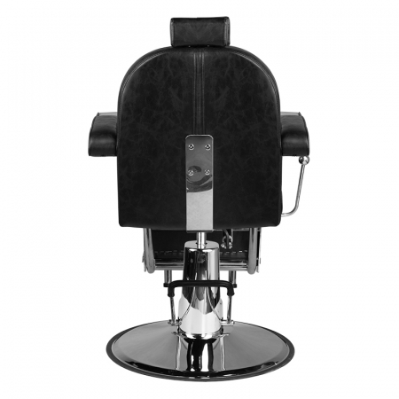 Scaun barber salon frizerie, reglabil, Negru SSB009 [4]