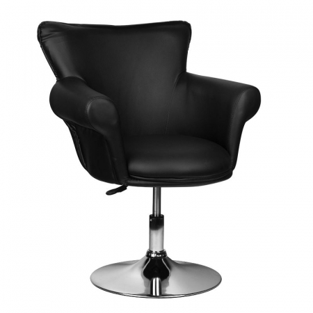 Scaun frizerie - Scaun coafor Diva · negru