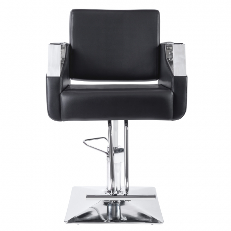 Scaun coafor Harriet, reglabil pe inaltime, cu suport pentru picioare, negru [1]