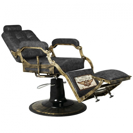 Scaun de frizerie Koken Gold Vintage BarberPub [4]